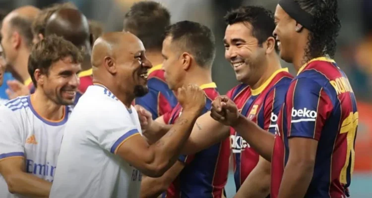 Barca Legends Dominasi 3-0 di Clash of Legends: Rivaldo Buka Pencapaian, Streaming RCTI+ & Youtube Premium Jadi Pilihan Fans