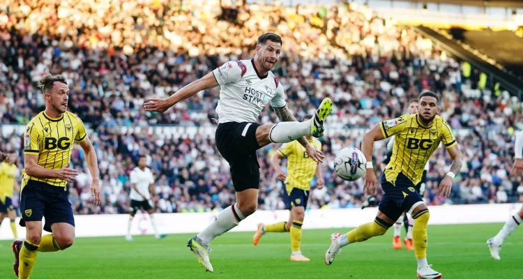 Derby County Raih Kemenangan 1-0 atas Oxford United, Langkah Kritis Menuju Play-off