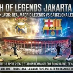Disiarkan di Televisi? Semua Info Clash of Legends Jakarta 2026, Patrick Kluivert Siap Comeback di GBK