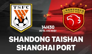 Drama Memukau di Kandang Shanghai: Shandong Taishan Tumbang Usai Perlawanan Sengit