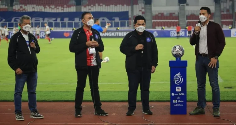 Erick Thohir Siapkan Kompetisi Sepak Bola Baru, Super League Tetap Bertahan