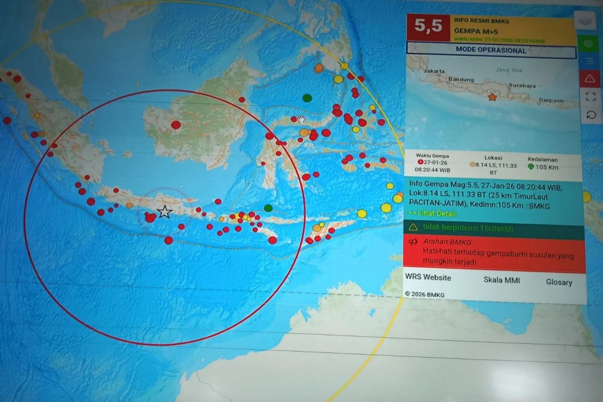 Gempa M5 Guncang Gunungkidul dan Cilacap Pagi Ini: BMKG Ungkap Data Terkini dan Langkah Penanggulangan
