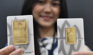 Harga Emas Antam Turun Rp20.000 per Gram, Catat Harga Rp2.868.000 pada Jumat, 17 April 2026