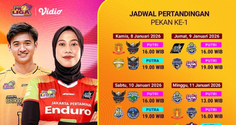 Jadwal Lengkap Final Four Proliga 2026 di Semarang: Pertarungan Seru Menuju Grand Final