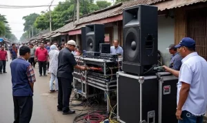 Kru Sound Horeg Starmax Tewas Tersengat Listrik Saat Karnaval di Bogotanjung, Pati
