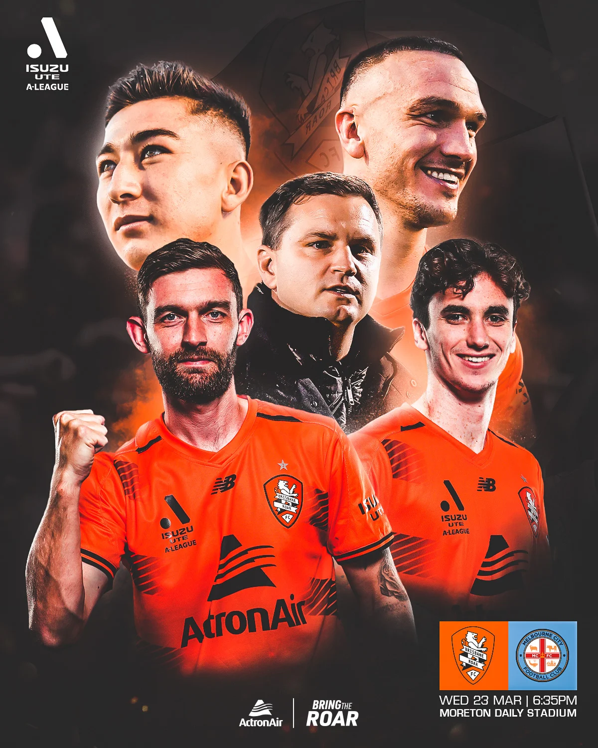 Melbourne City Gigit Brisbane Roar dengan Kemenangan 3-2, Amankan Posisi di Putaran Akhir A-League Men