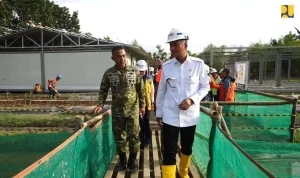 Menhan Janjikan 514 Batalyon di Seluruh Kabupaten, Inspirasi Kecepatan Pembangunan Huntara di Aceh