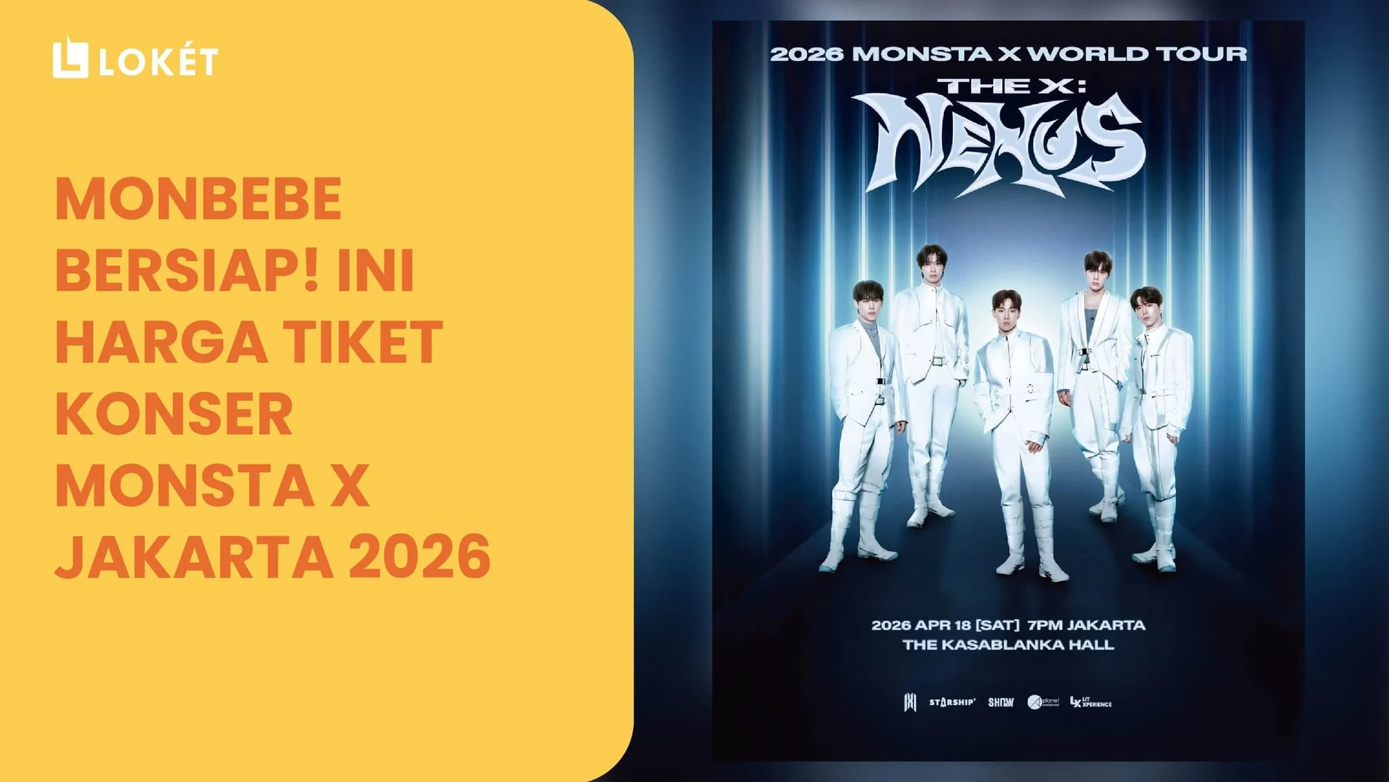 Monsta X Guncang Jakarta, Sementara X Tegas Atasi Clickbait dan Komunitas Yahudi Hadapi Ancaman