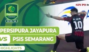 Persipura Jayapura Gigit PSIS Semarang 3-1, Naik Puncak Klasemen Championship 2025/2026