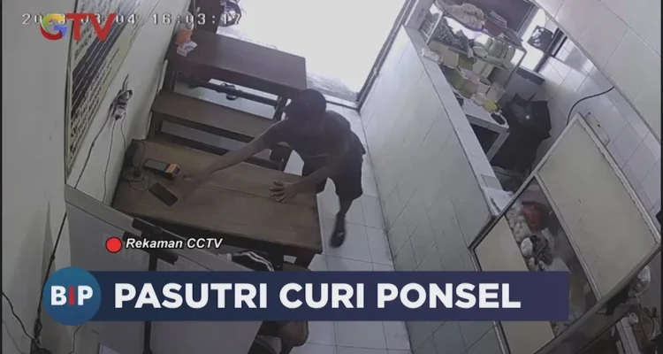Polisi Ungkap Peran Pasutri Kediri dalam Aksi Curi Ponsel di Nganjuk, Video CCTV Jadi Bukti Utama