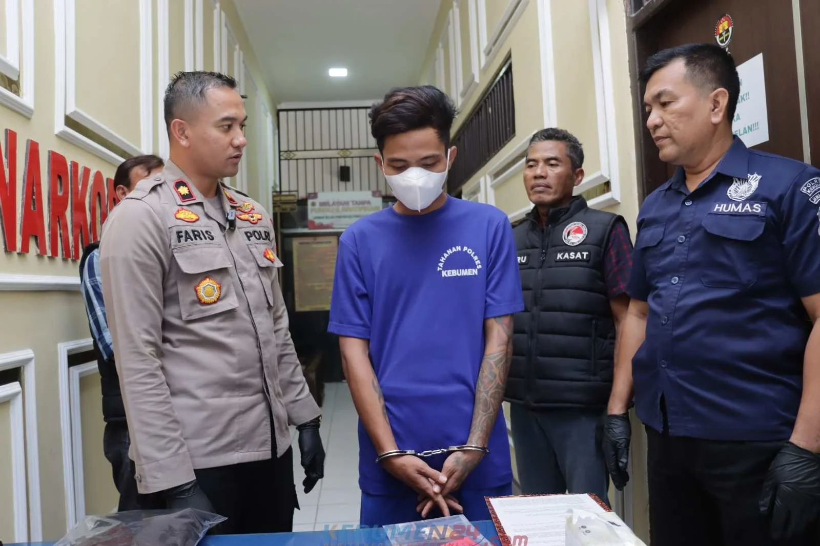 Polresta Pati Tangkap Dua Residivis Narkoba, Sabu Diduga Asal Lapas Kedungpane