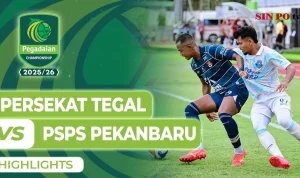 PSPS Pekanbaru Hajar Persekat Tegal 4-2, Gamaroni Cetak Hattrick dan Klub Amankan Posisi Liga 2