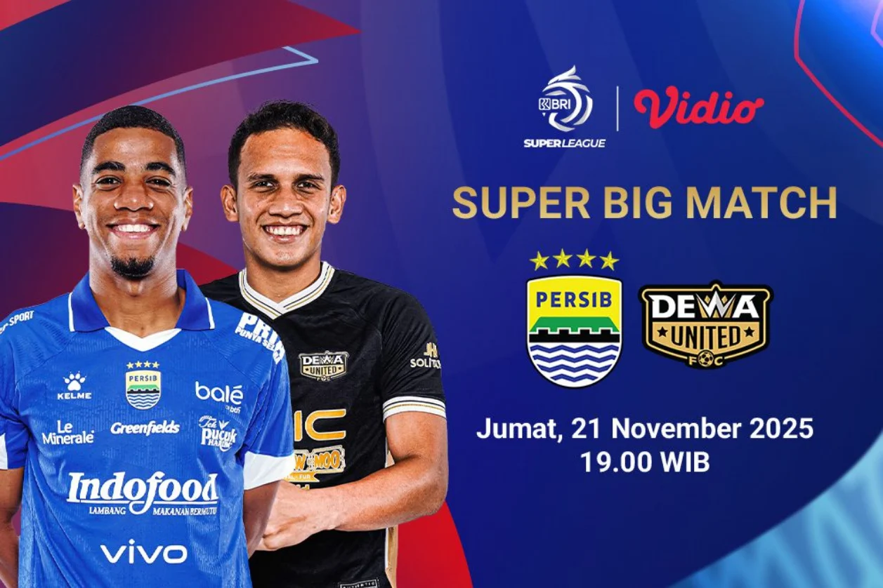 Super League 2025/2026: Dewa United vs Persib Bandung Jadi Penentu Puncak Klasemen